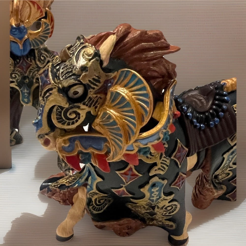 PAPO Dark Beetle‎ Warrior Knight Horse Retired 1402